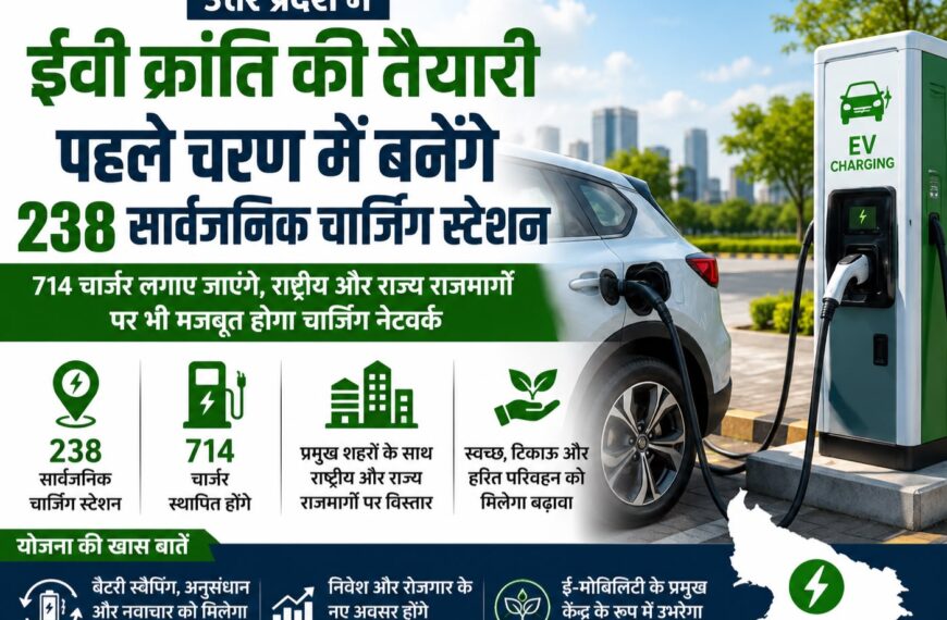 उत्तर प्रदेश में EV क्रांति की तैयारी, पहले…