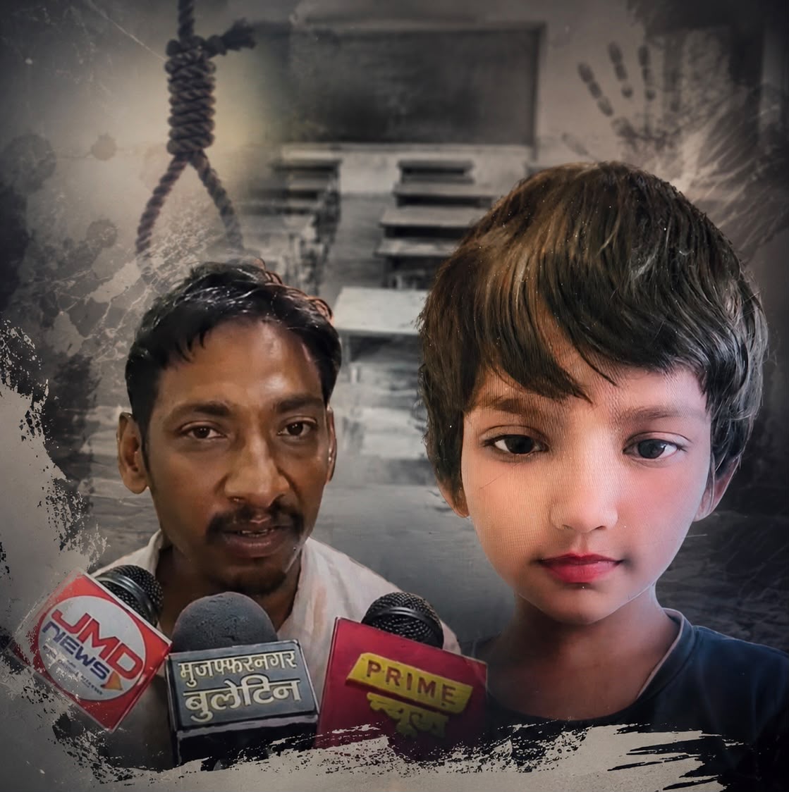 मुज़फ्फरनगर: चौथी कक्षा की छात्रा ने फांसी लगाकर दी जान, शिक्षकों पर प्रताड़ना का आरोप