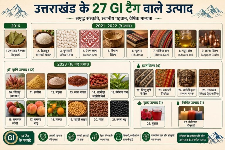 धामी ने कहा- उत्तराखंड के 27 उत्पादों को मिला GI टैग, आखिर कौन-से हैं ये उत्पाद? जानिए क्यों है इनकी खास पहचान