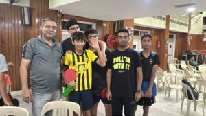 Sharav Qualifies for Nationals in Table Tennis