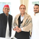 अखिलेश यादव से मिले आजम खां, बोले: 50 साल की सियासत के बावजूद लखनऊ में मेरी कोई कोठी नहीं