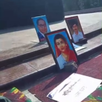 लखनऊ विश्वविद्यालय के छात्रों का परिवर्तन चौक पर धरना, नए यूजीसी बिल के समर्थन में प्रदर्शन