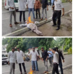 एसएससी में गड़बड़ी से नाराज़ छात्रों ने जलाया चेयरमैन का पुतला, BAPSA के कई छात्र गिरफ्तार
