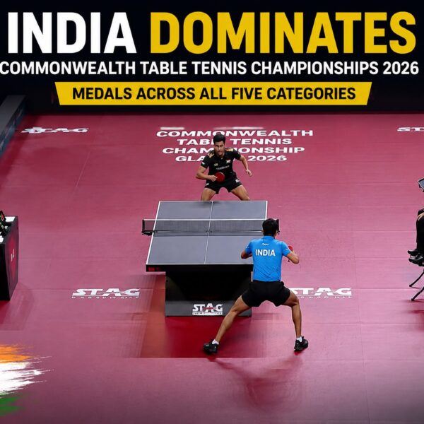 India Dominates Commonwealth Table Tennis Championships 2026 with…