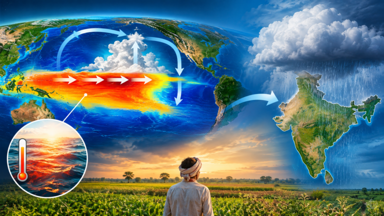 El Niño क्या है? प्रशांत महासागर की गर्मी भारत का मौसम कैसे बदलती है