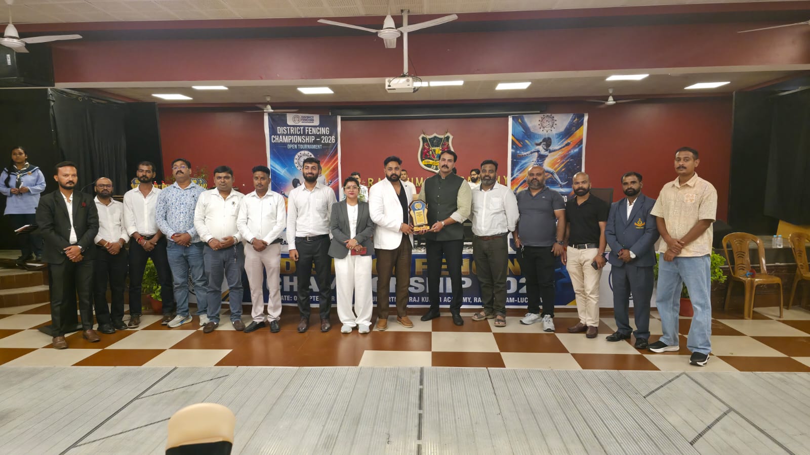 District Level Fencing Championship Held in Lucknow